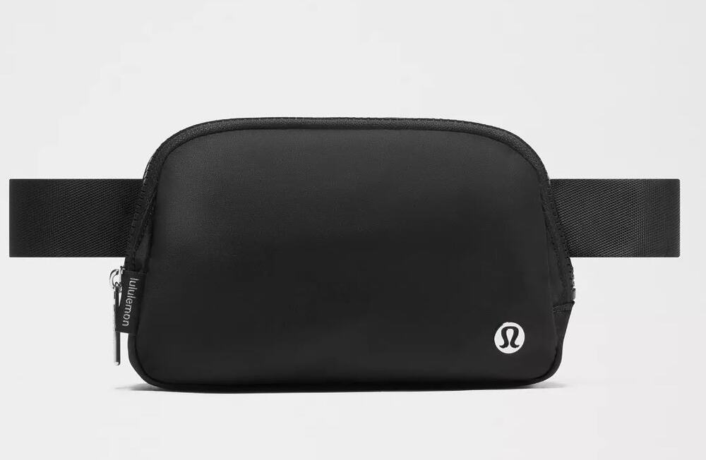 Lululemon Everywhere Belt Bag 1L Lululemon Athletica Black Nylon Waist Pack